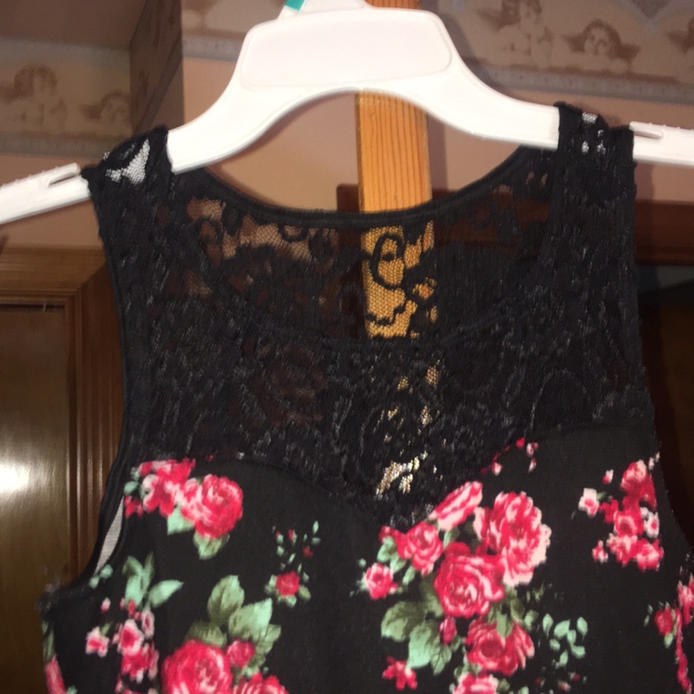 Floral skater dress - Picture 3 of 4